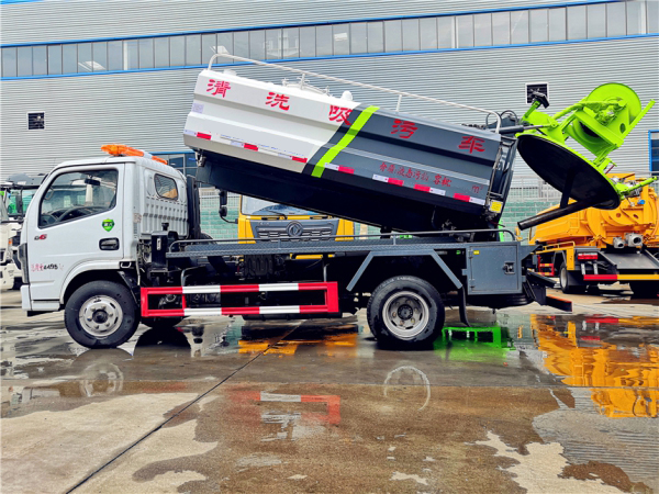 国六东风小多利卡4+2方清洗吸污车 国六东风小多利卡4+2方清洗吸污车