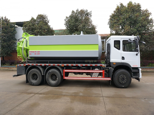 国六东风华神T5清洗吸污车 国六东风华神T5清洗吸污车