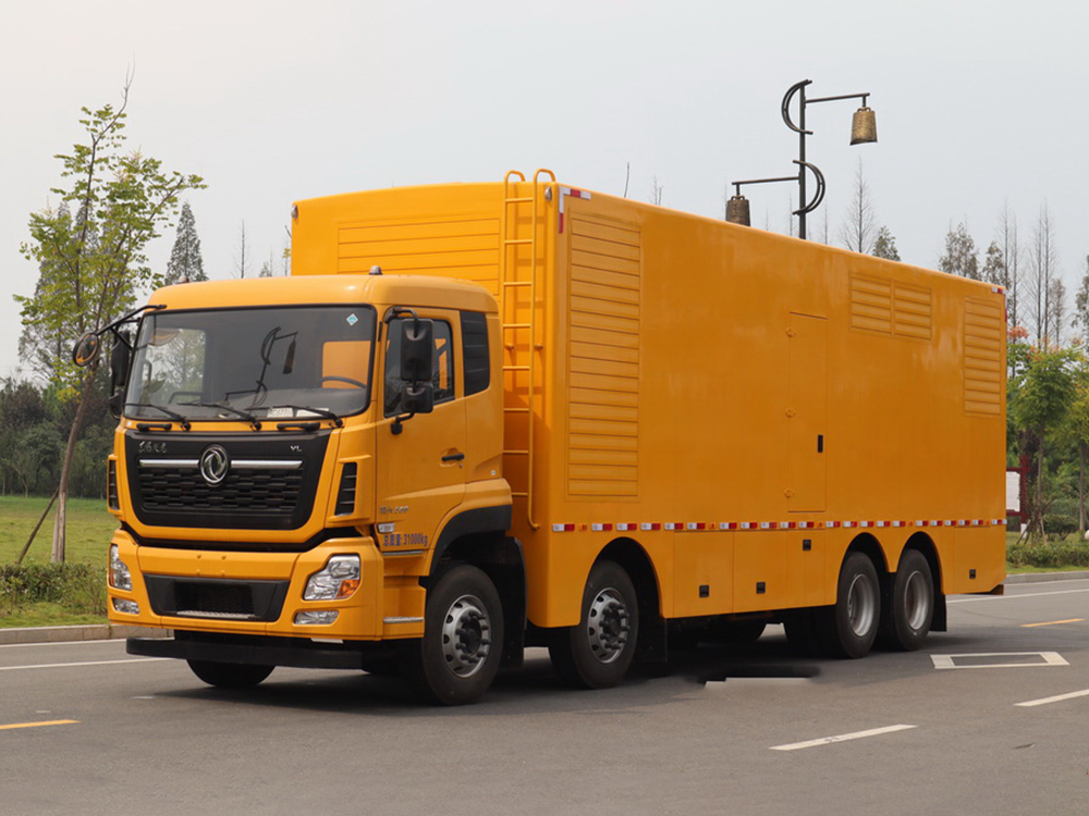 东风天龙前四后八移动电源车